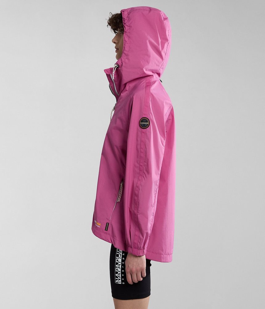 Napapijri Makay Windbreaker Windjak Dames Roze | PXSEYKN-40