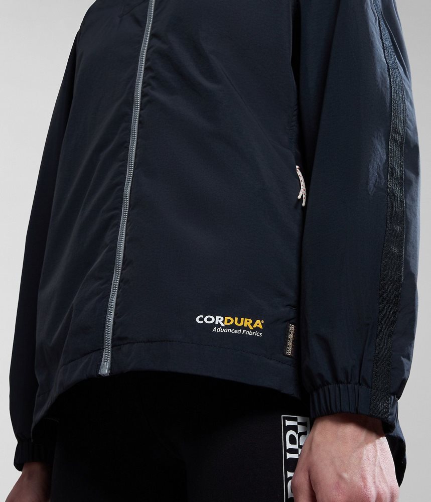 Napapijri Makay Windbreaker Windjak Dames Zwart | ODRAIFQ-25