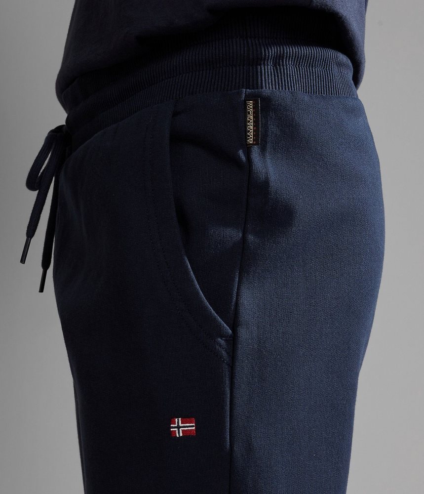 Napapijri Malis Fleece Trousers Joggingbroek Heren Donkerblauw | LDGOKCI-73
