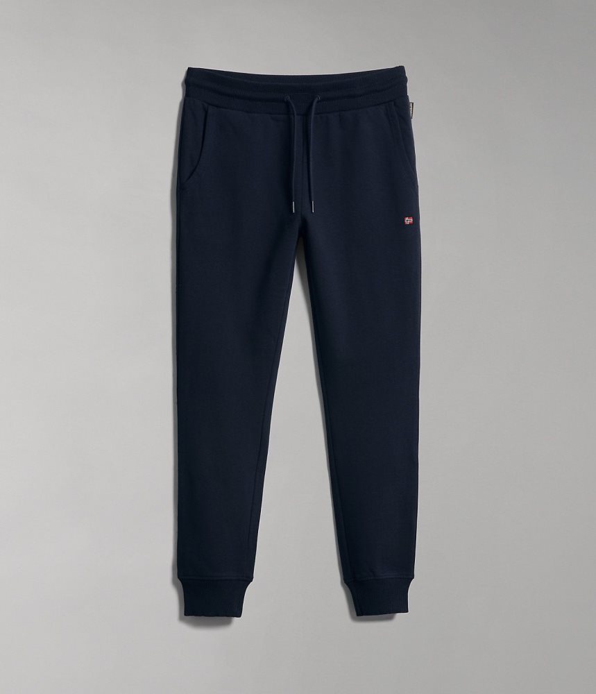 Napapijri Malis Fleece Trousers Joggingbroek Heren Donkerblauw | LDGOKCI-73