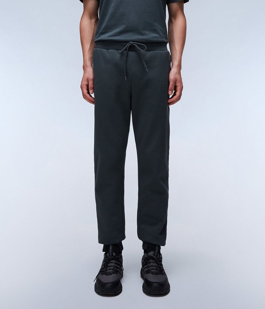 Napapijri Malis Fleece Trousers Joggingbroek Heren Groen | DZBKLWO-80