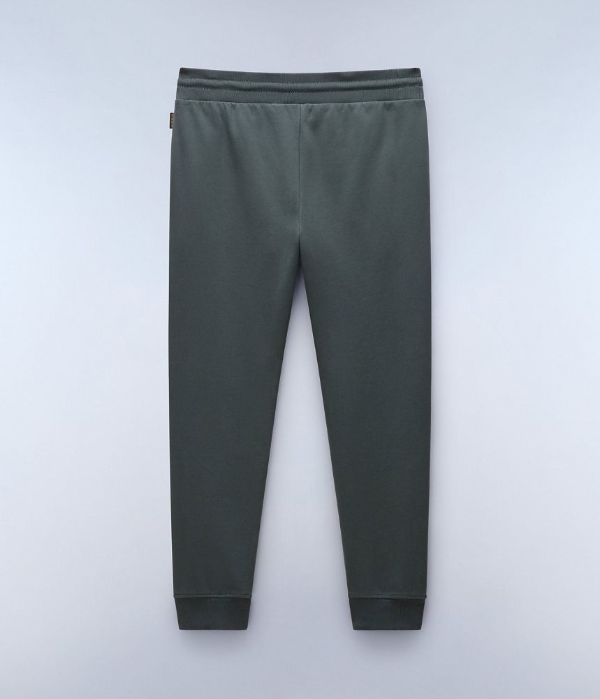 Napapijri Malis Fleece Trousers Joggingbroek Heren Groen | DZBKLWO-80