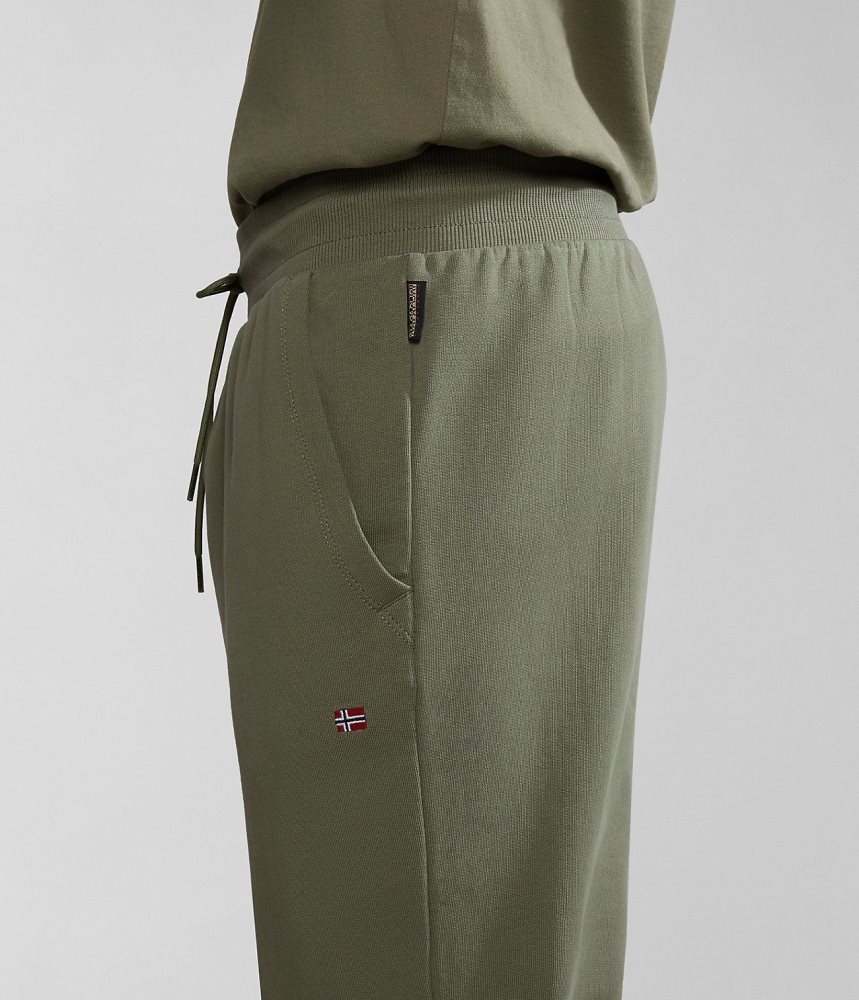 Napapijri Malis Summer Joggers Joggingbroek Heren Groen | ZFPCTUK-38