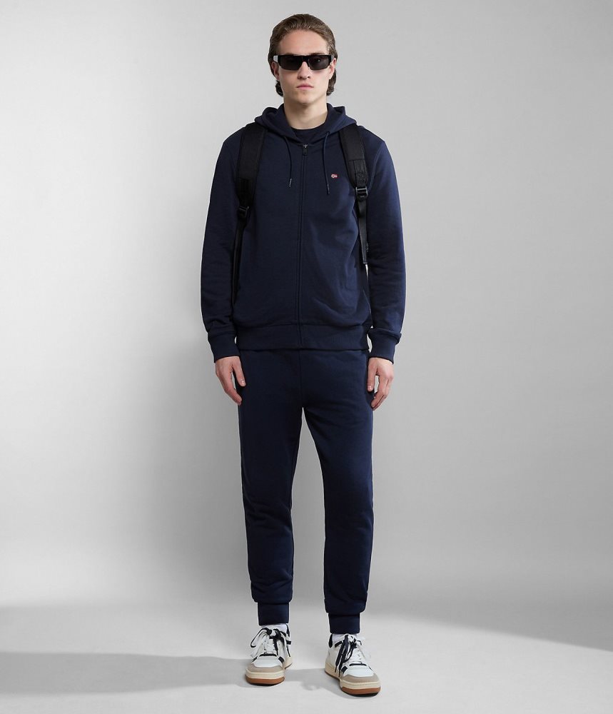 Napapijri Malis Summer Joggers Joggingbroek Heren Donkerblauw | JXSMEDQ-04