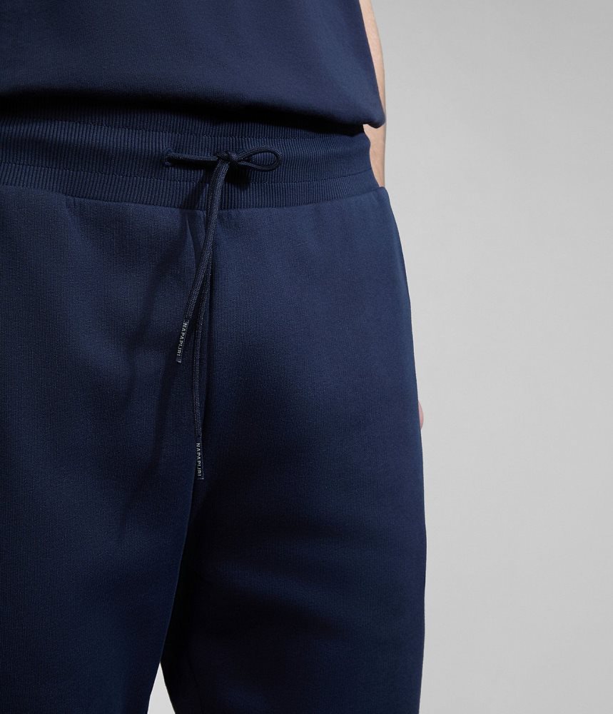 Napapijri Malis Summer Joggers Joggingbroek Heren Donkerblauw | JXSMEDQ-04