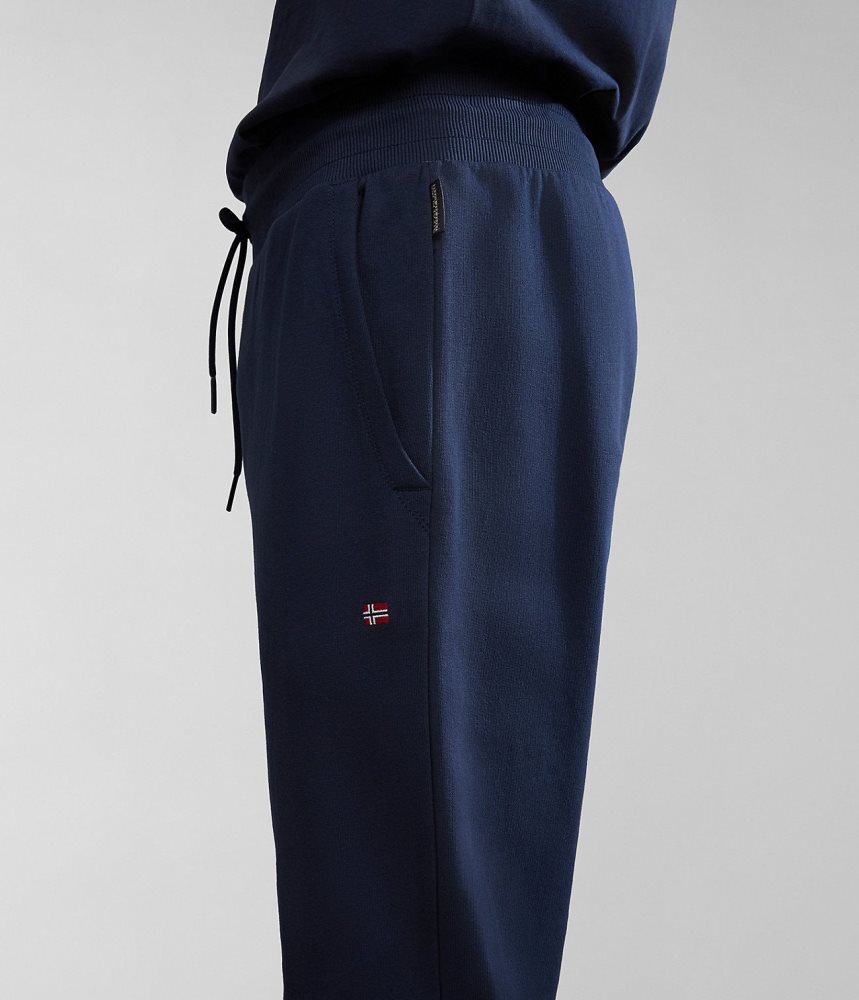 Napapijri Malis Summer Joggers Joggingbroek Heren Donkerblauw | JXSMEDQ-04