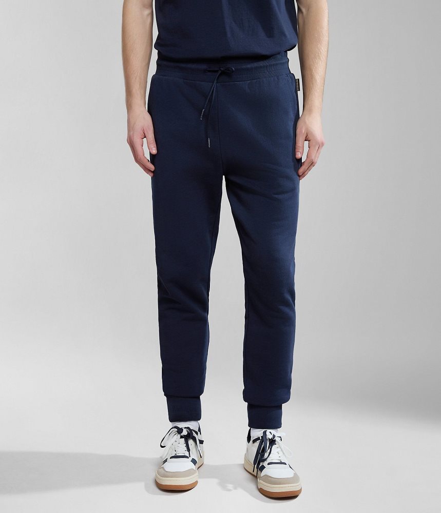 Napapijri Malis Summer Joggers Joggingbroek Heren Donkerblauw | JXSMEDQ-04