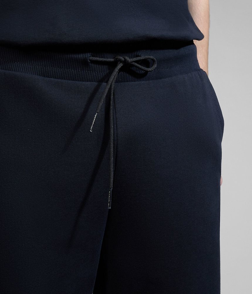 Napapijri Malis Summer Joggers Joggingbroek Heren Zwart | FTZYMHP-84