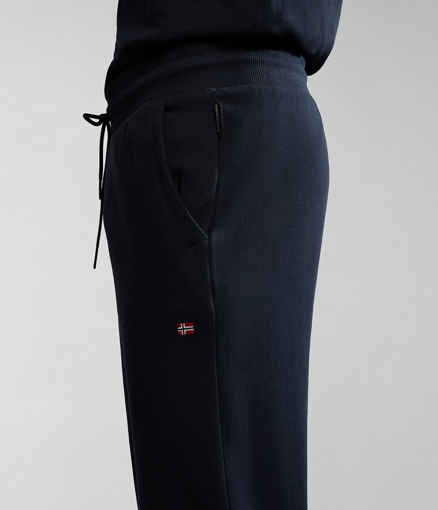 Napapijri Malis Summer Joggers Joggingbroek Heren Zwart | FTZYMHP-84