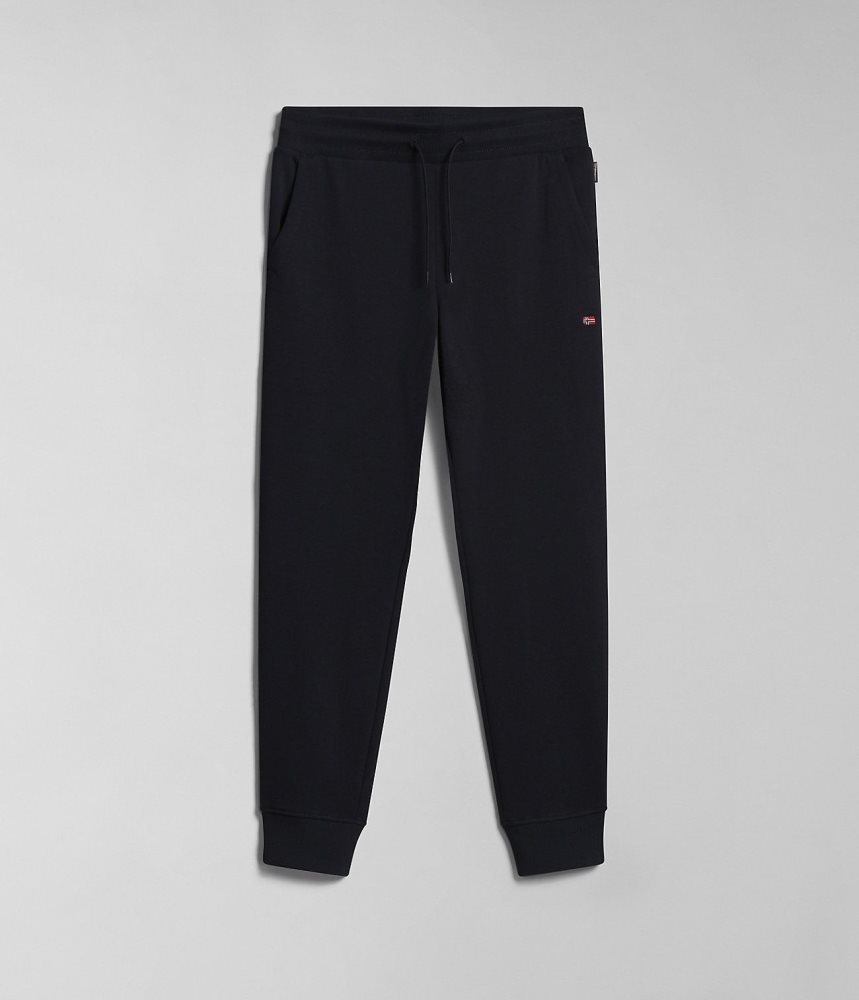 Napapijri Malis Summer Joggers Joggingbroek Heren Zwart | FTZYMHP-84
