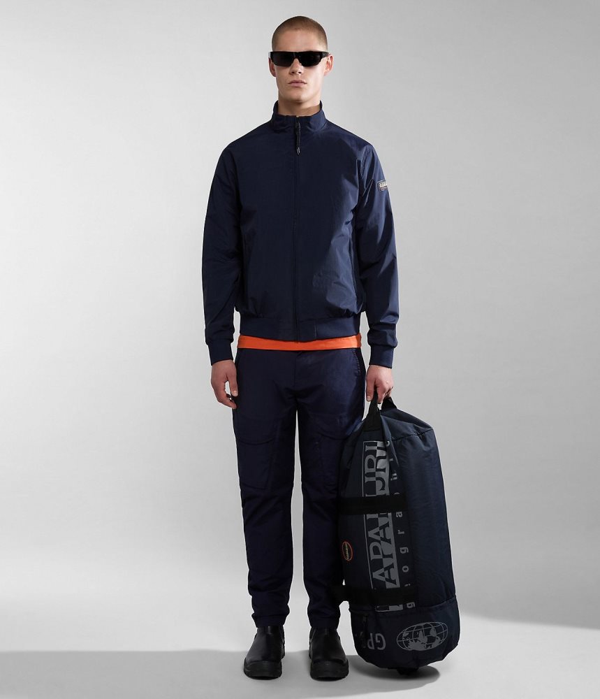Napapijri Montavic Shell Jacket Short Jackets Heren Donkerblauw | QHOETXN-17