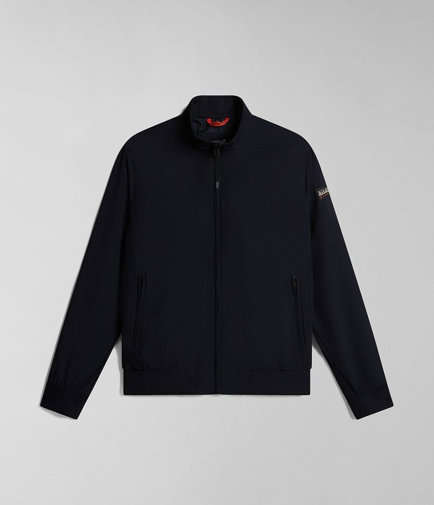 Napapijri Montavic Shell Jacket Short Jackets Heren Donkerblauw | QHOETXN-17