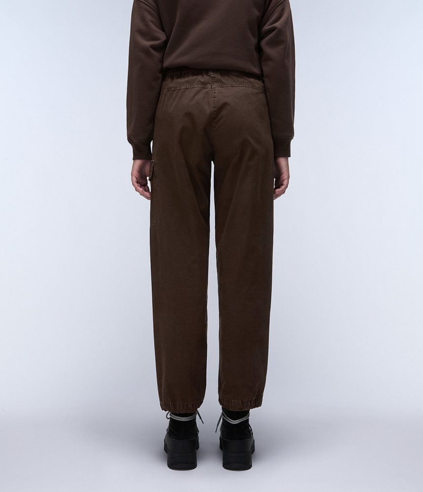 Napapijri Murg Cargo Trousers Cargo Broek Dames Bruin | QNHUEAY-78