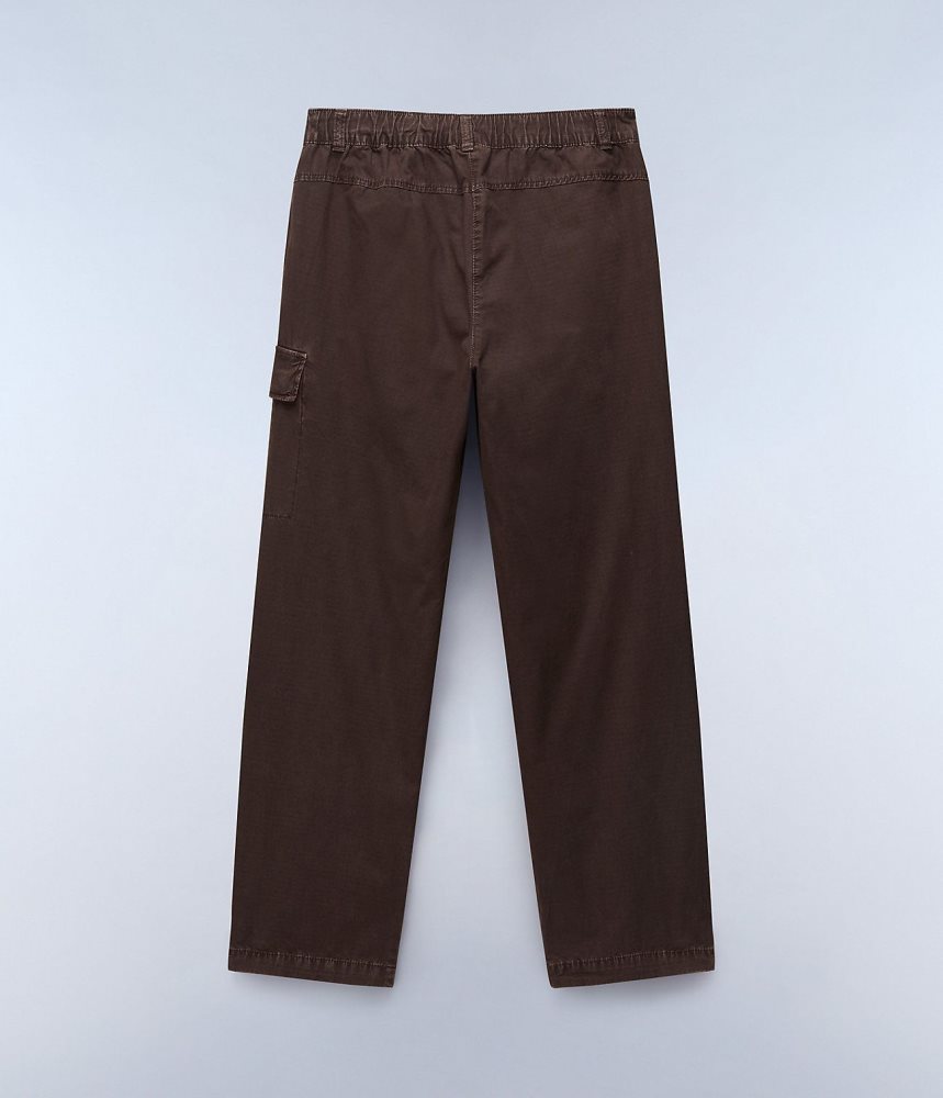 Napapijri Murg Cargo Trousers Cargo Broek Dames Bruin | QNHUEAY-78