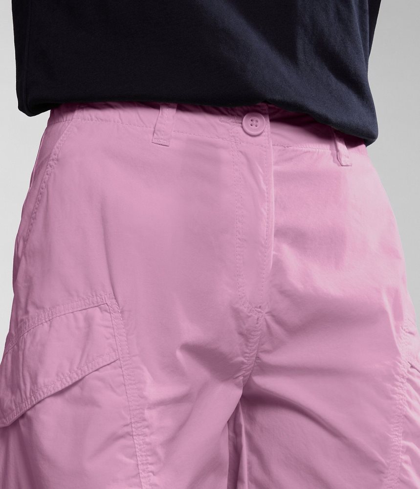 Napapijri Narin Bermuda Shorts Korte Broek Dames Roze | VLSRAYJ-84