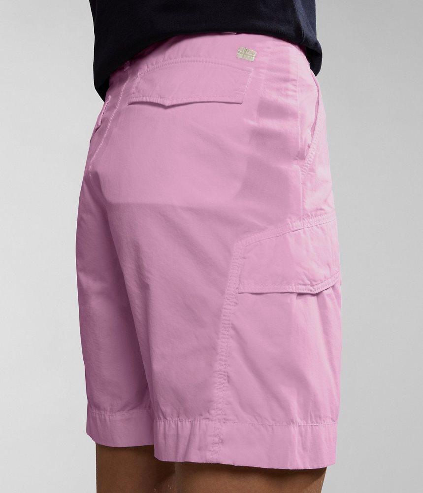 Napapijri Narin Bermuda Shorts Korte Broek Dames Roze | VLSRAYJ-84