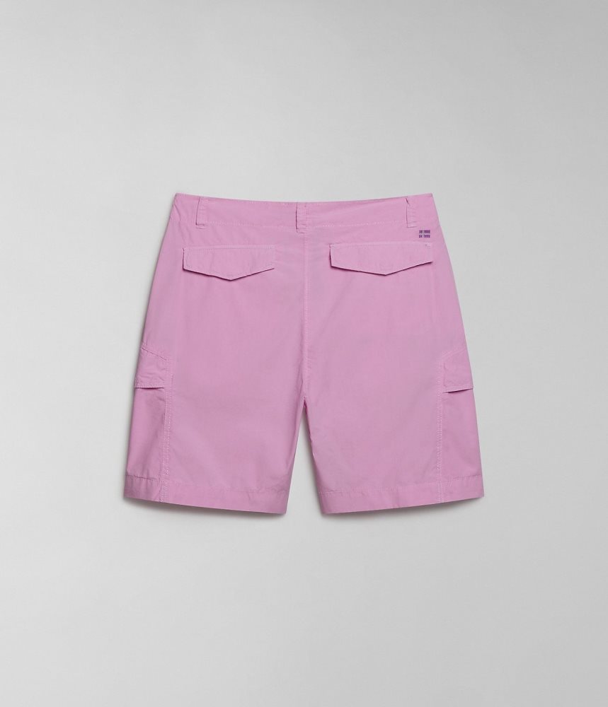 Napapijri Narin Bermuda Shorts Korte Broek Dames Roze | VLSRAYJ-84