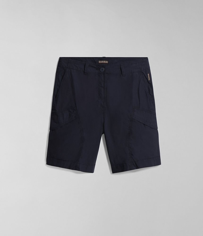 Napapijri Narin Bermuda Shorts Korte Broek Dames Donkerblauw | SWKPXUA-56