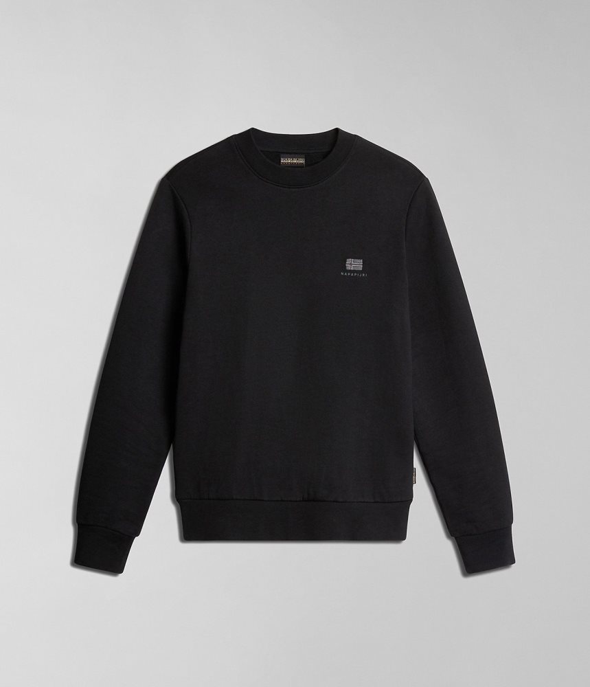 Napapijri Nina Summer Sweatshirt Sweatshirts Dames Zwart | IWVTLNZ-83