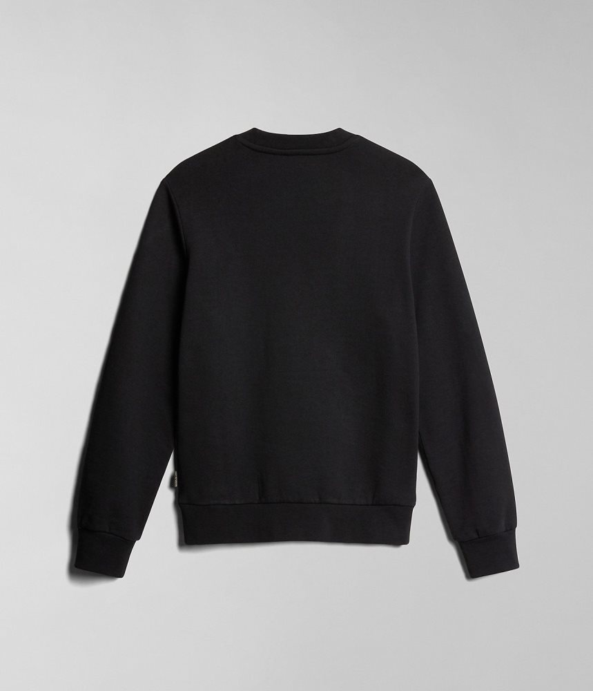 Napapijri Nina Summer Sweatshirt Sweatshirts Dames Zwart | IWVTLNZ-83