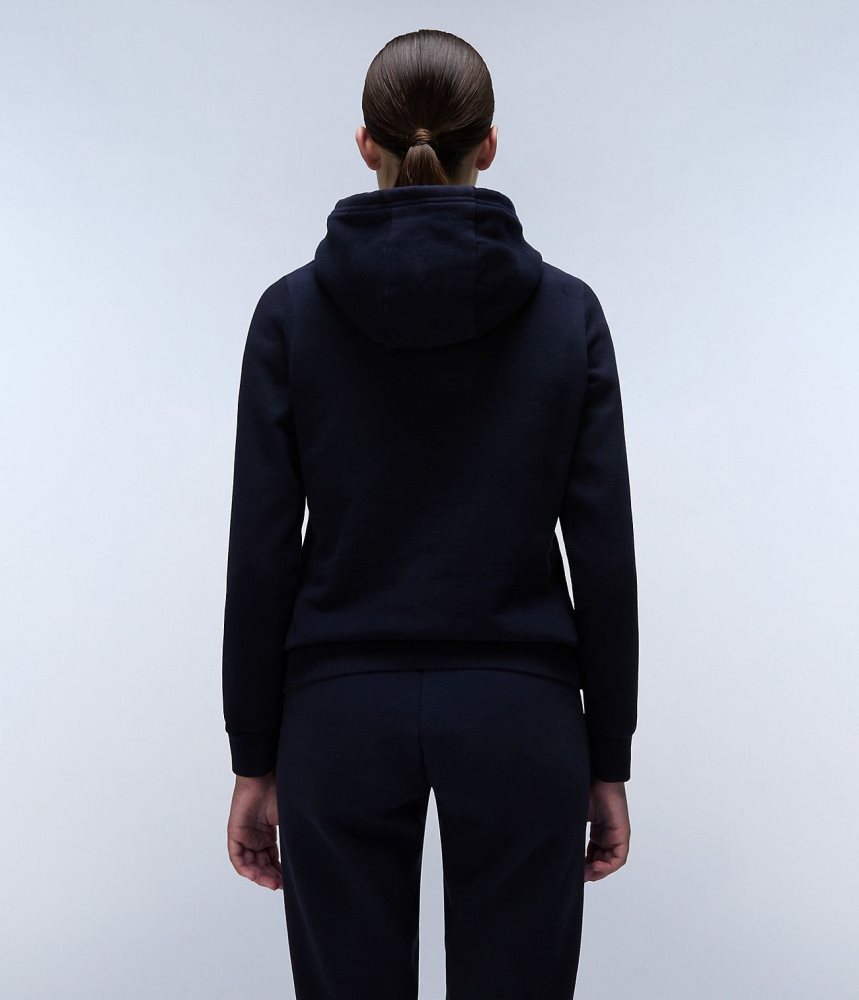 Napapijri Nina Winter Hoodie Hoodie Dames Donkerblauw | PURJCQA-08