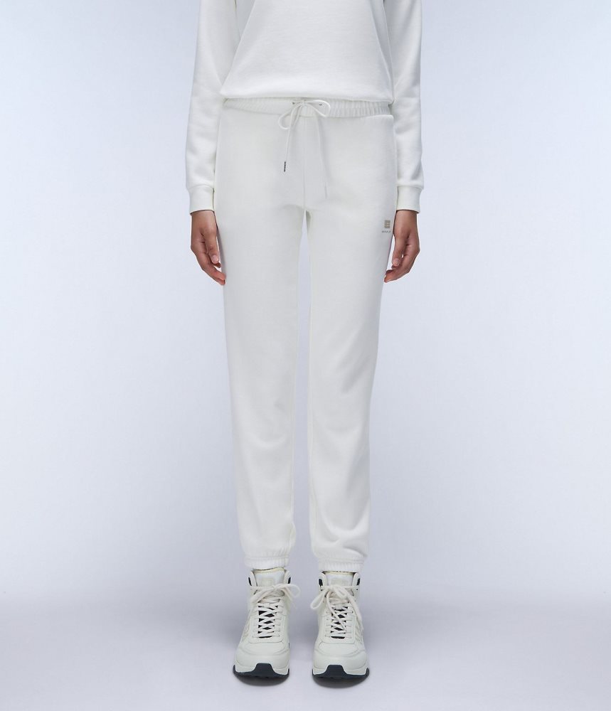 Napapijri Nina Winter Joggers Joggingbroek Dames Wit | CMLFEPQ-12