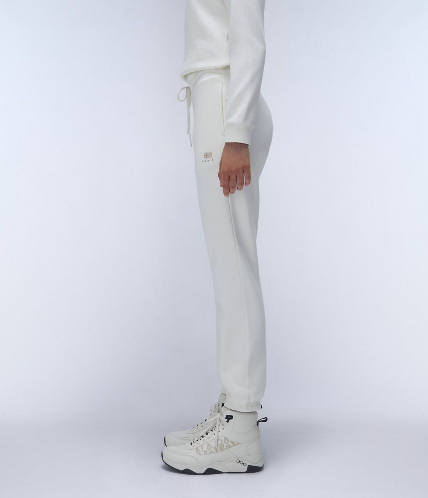 Napapijri Nina Winter Joggers Joggingbroek Dames Wit | CMLFEPQ-12