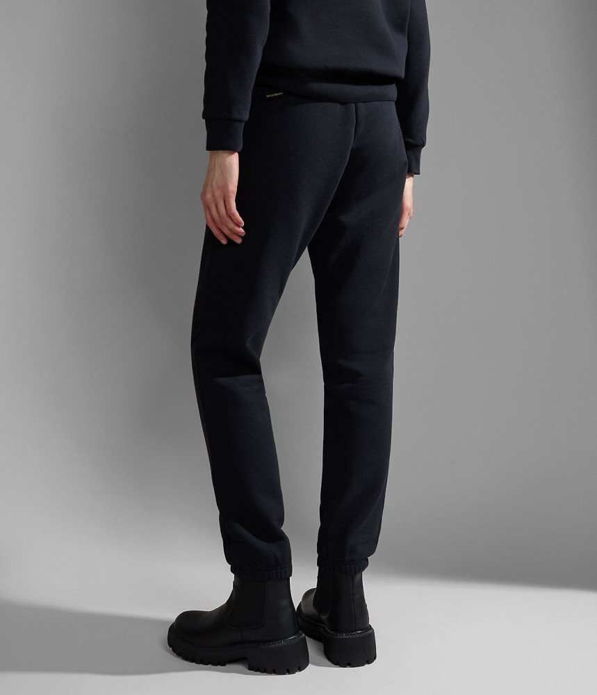 Napapijri Nina Winter Joggers Joggingbroek Dames Zwart | VIEBKGD-96