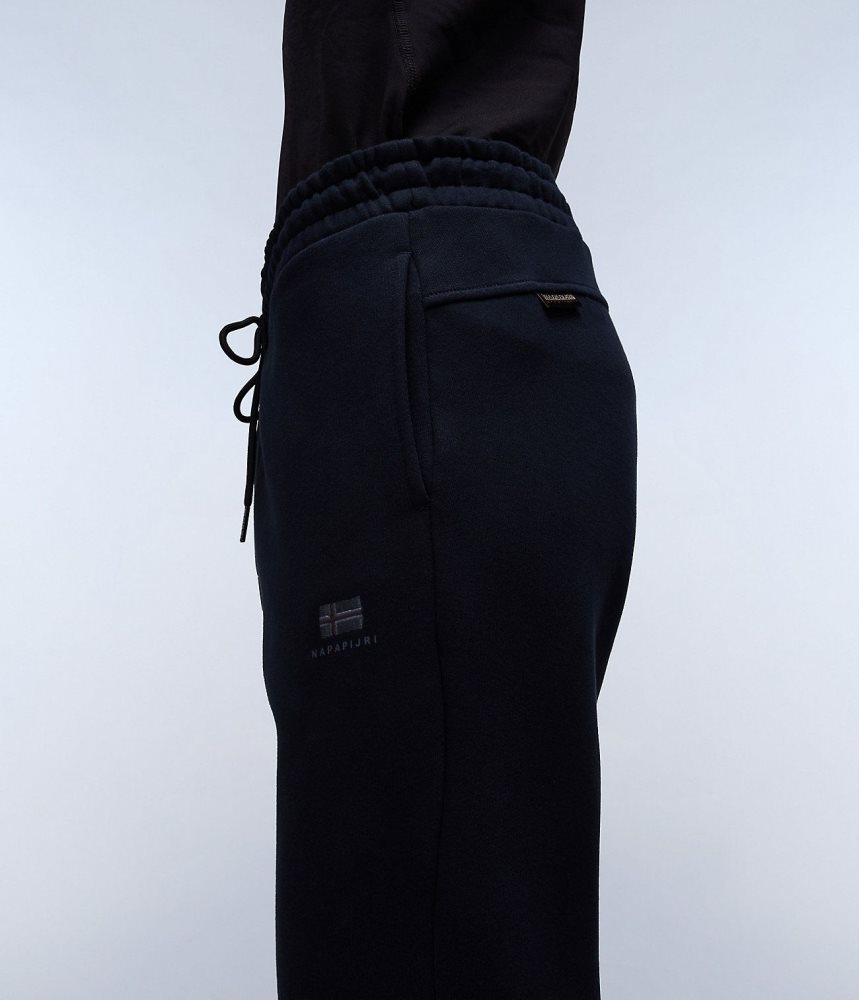 Napapijri Nina Winter Joggers Joggingbroek Dames Zwart | VIEBKGD-96