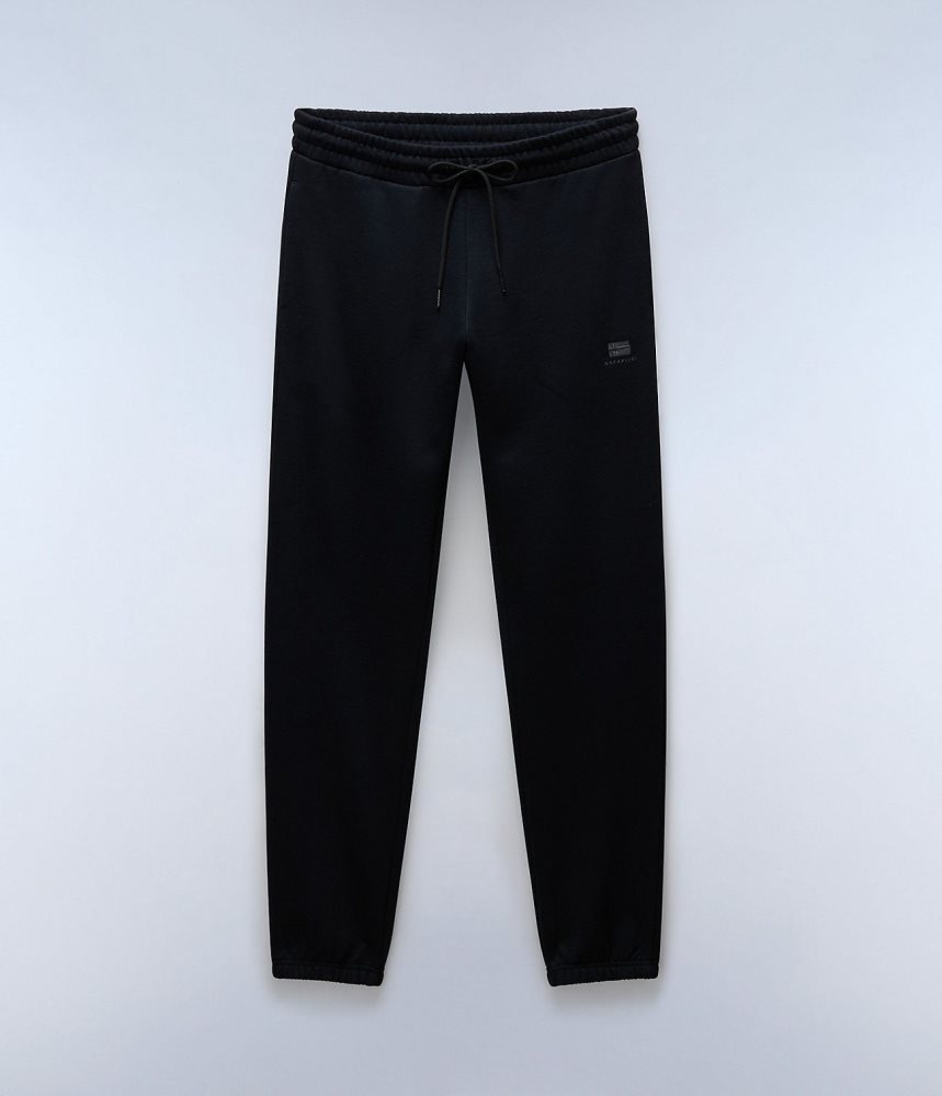 Napapijri Nina Winter Joggers Joggingbroek Dames Zwart | VIEBKGD-96