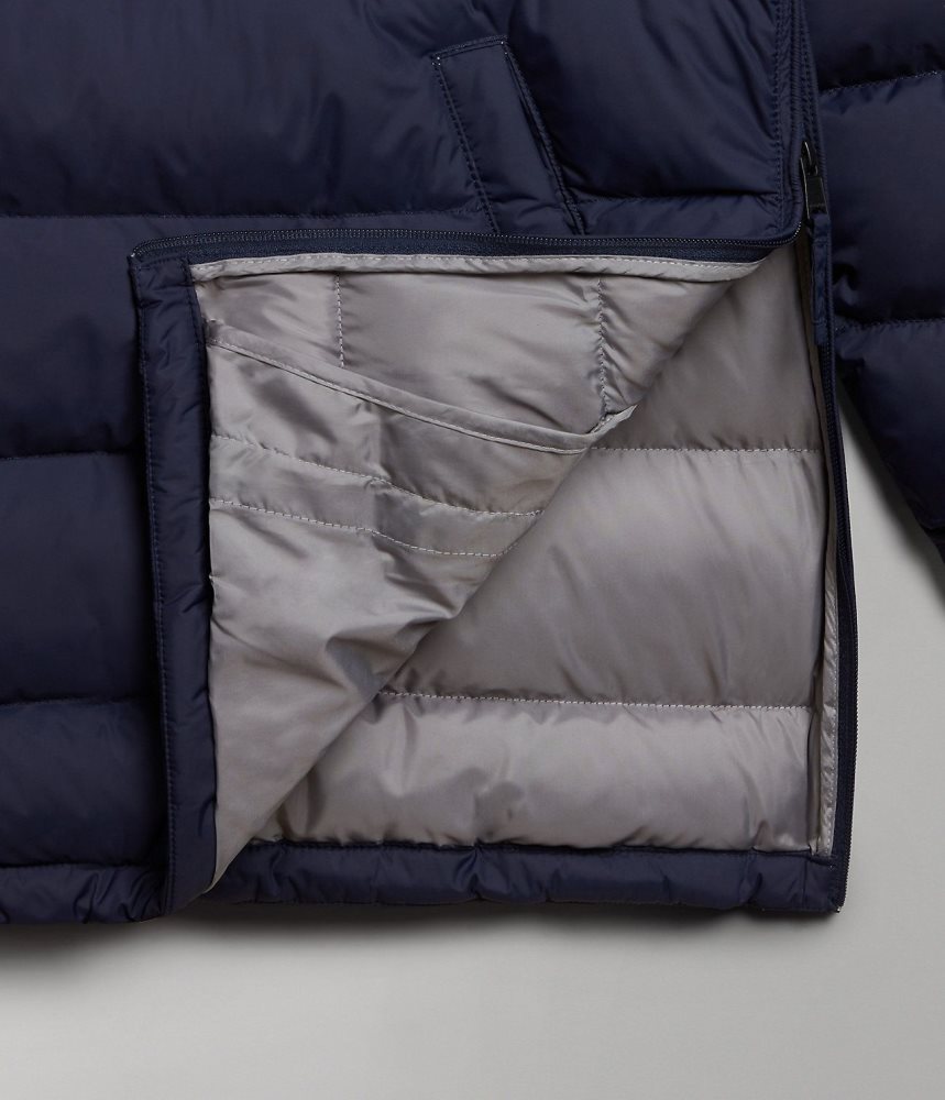 Napapijri Northfarer Puffer Anorak Puffer Jas Dames Donkerblauw | DBFGACT-70