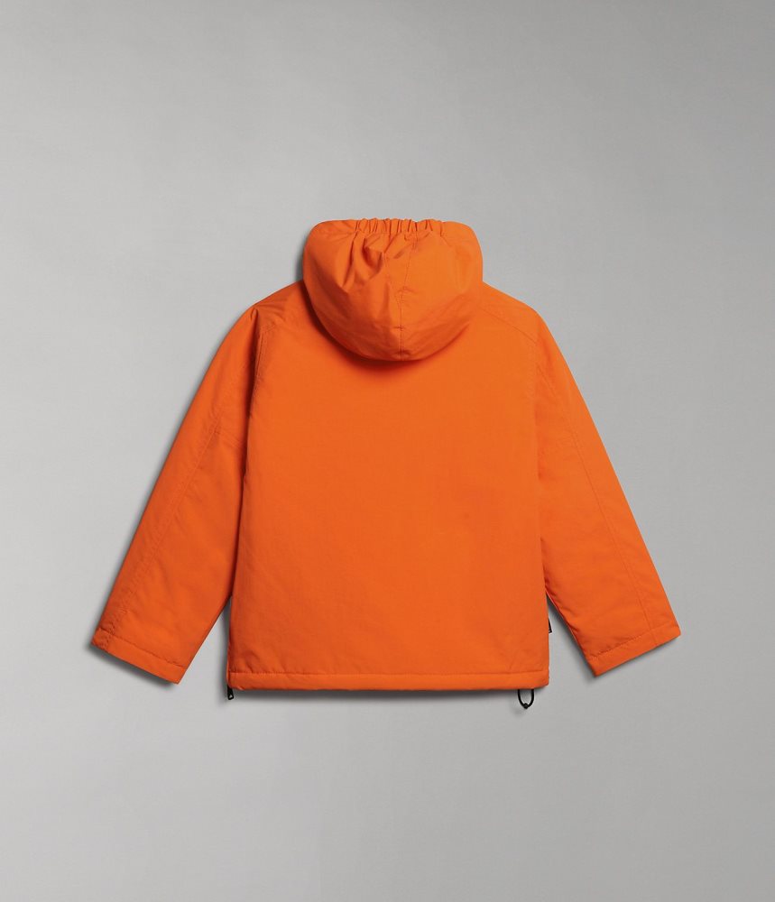 Napapijri Northfarer Winter Anorak Jacket (4-16 YEARS) Anoraks Kinderen Oranje Rood | SIDTANX-03
