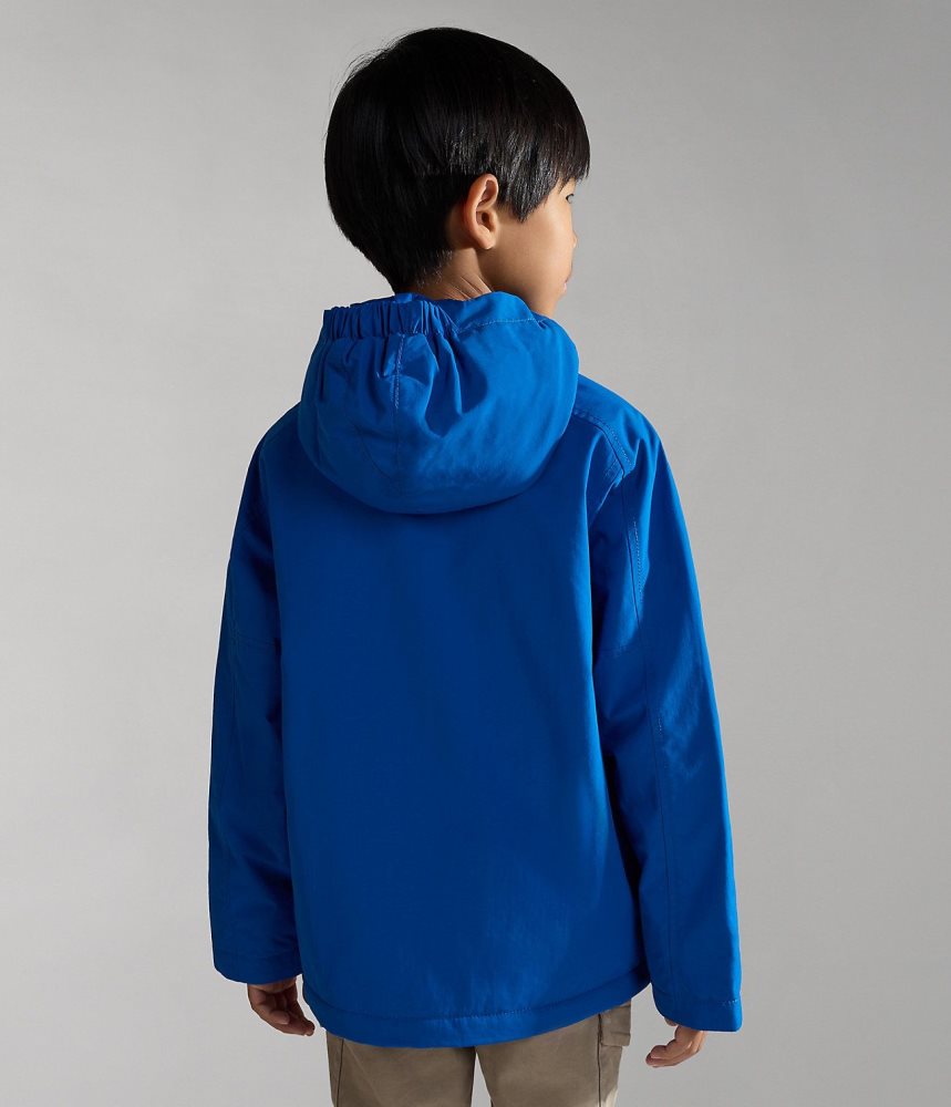 Napapijri Northfarer Winter Anorak Jacket (4-16 YEARS) Anoraks Kinderen Lichtblauw | PZJIKTG-12
