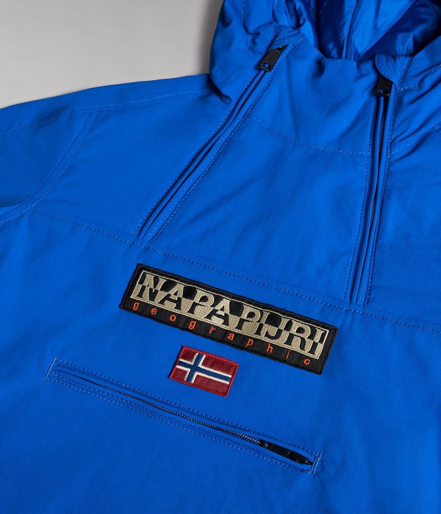 Napapijri Northfarer Winter Anorak Jacket (4-16 YEARS) Anoraks Kinderen Lichtblauw | PZJIKTG-12