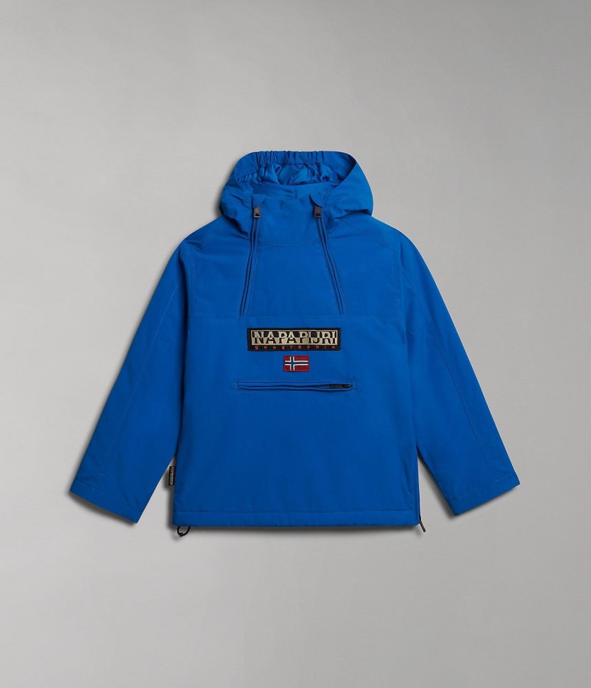 Napapijri Northfarer Winter Anorak Jacket (4-16 YEARS) Anoraks Kinderen Lichtblauw | PZJIKTG-12