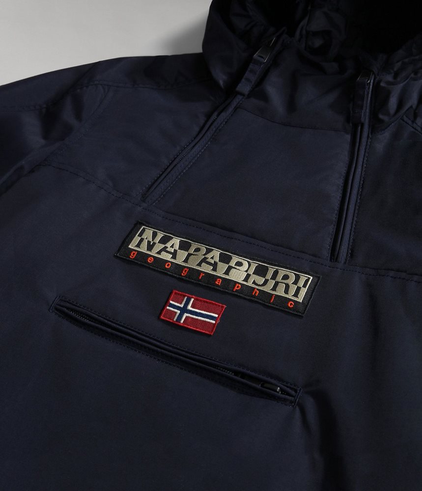 Napapijri Northfarer Winter Anorak Jacket (4-16 YEARS) Regenjassen Kinderen Donkerblauw | NEFWMLC-37