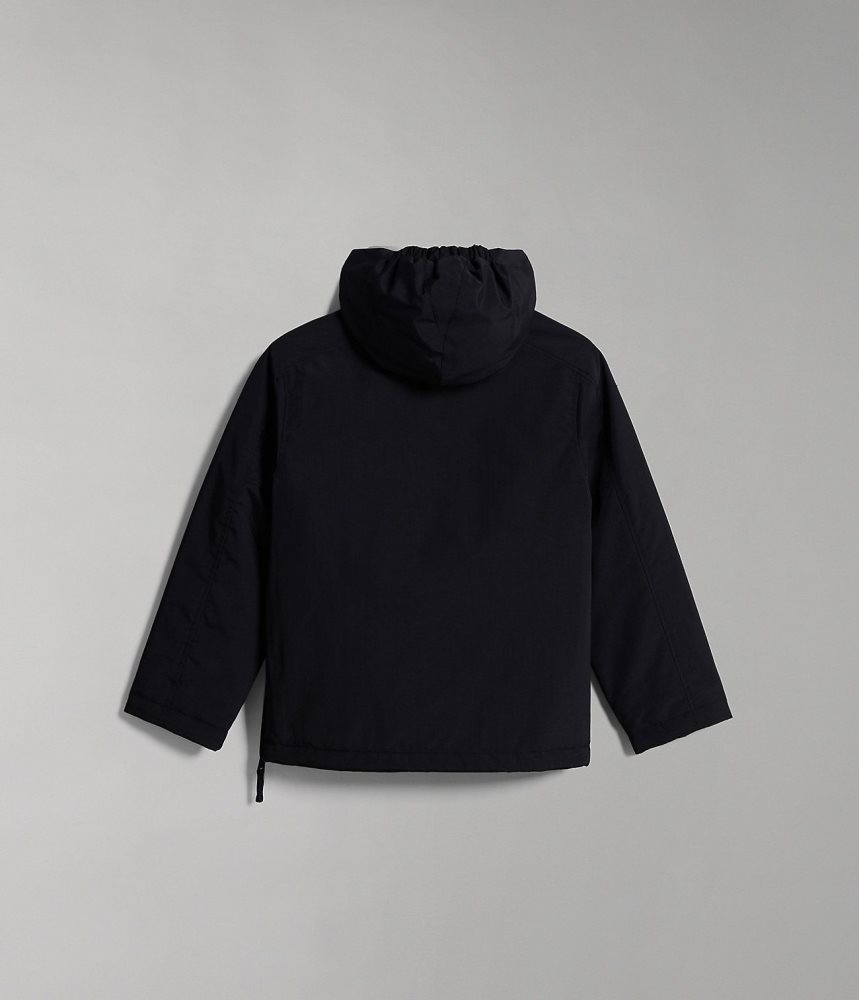 Napapijri Northfarer Winter Anorak Jacket (4-16 YEARS) Anoraks Kinderen Zwart | FDNVRYZ-48
