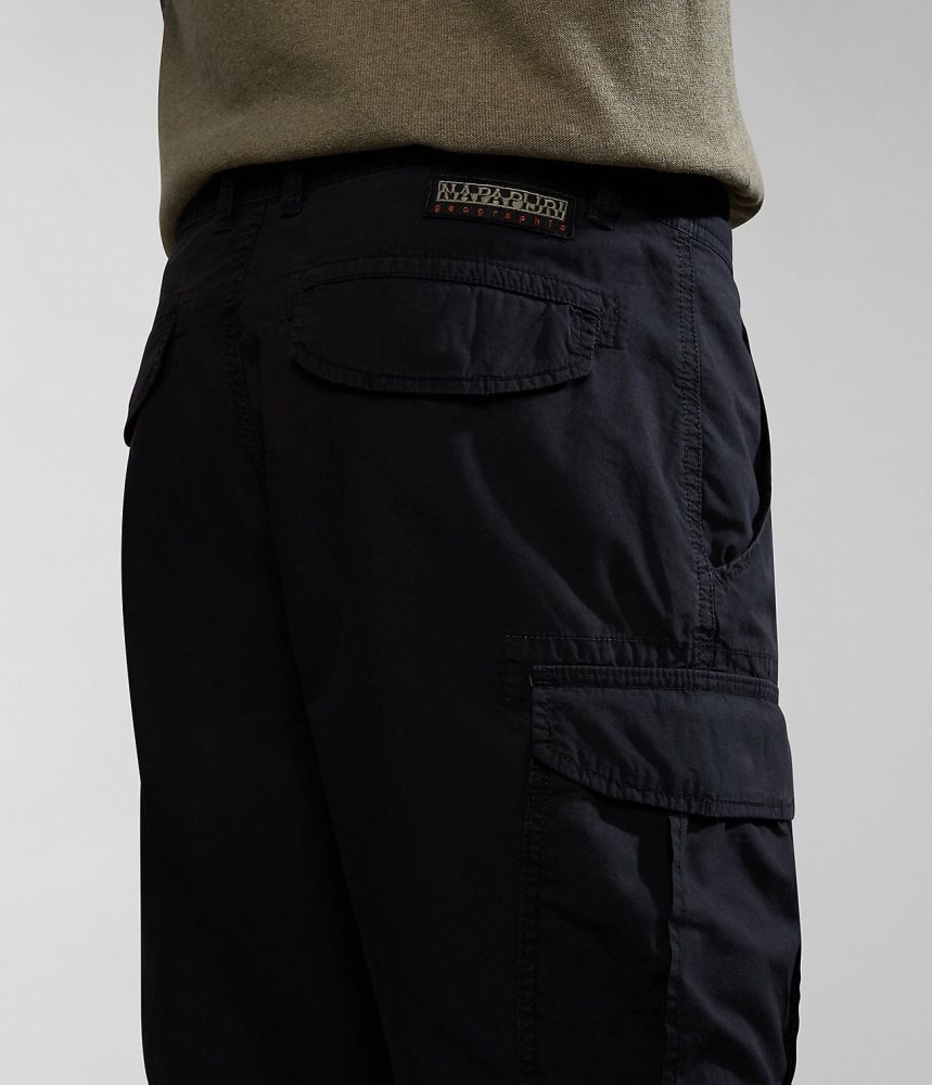 Napapijri Noto Bermuda Shorts Korte Broek Heren Zwart | XWYAZLF-58