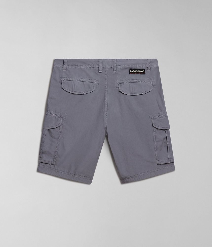 Napapijri Noto Bermuda Shorts Korte Broek Heren Grijs | ISHGRPO-90