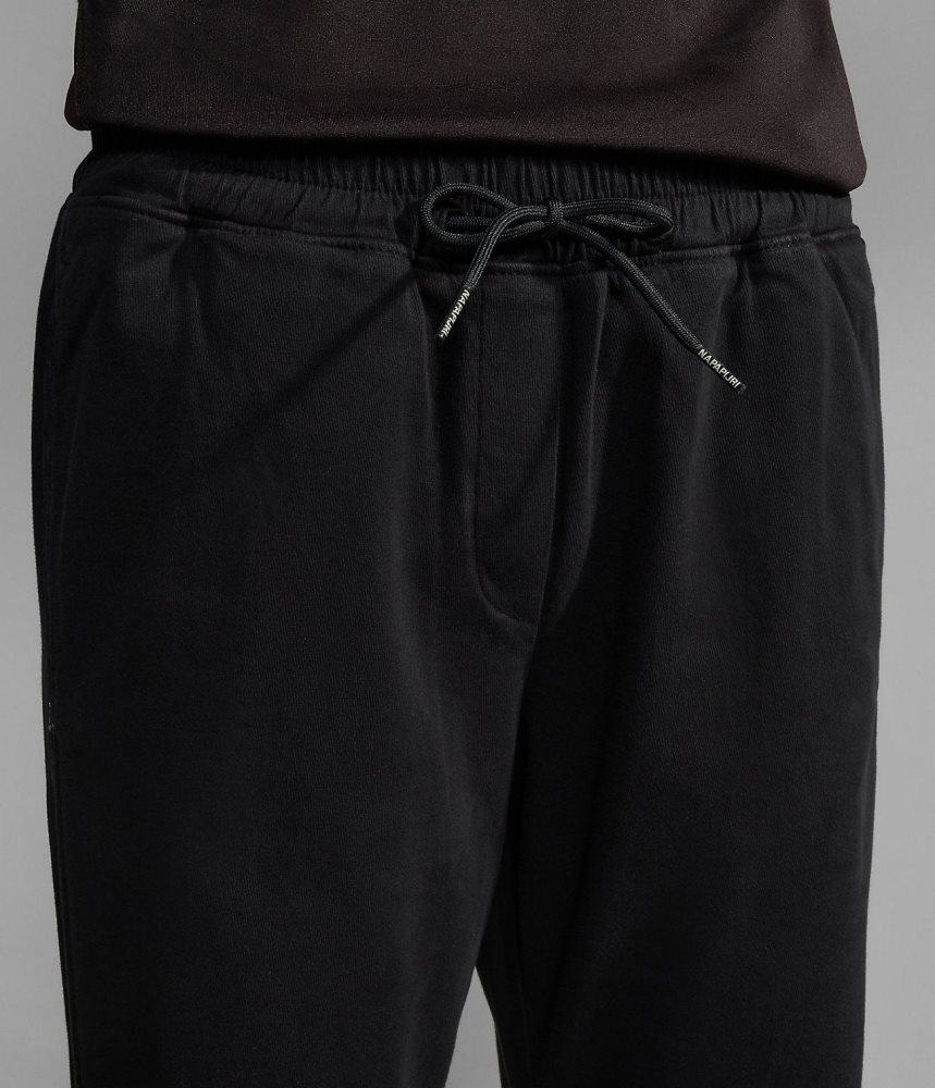 Napapijri Olette Trousers Joggingbroek Dames Zwart | KEXMYCL-09