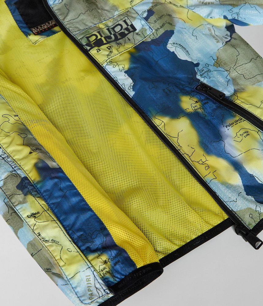 Napapijri Ontario Short Jacket (4-16 YEARS) Windjak Kinderen Multicolour | EZHSBIL-49