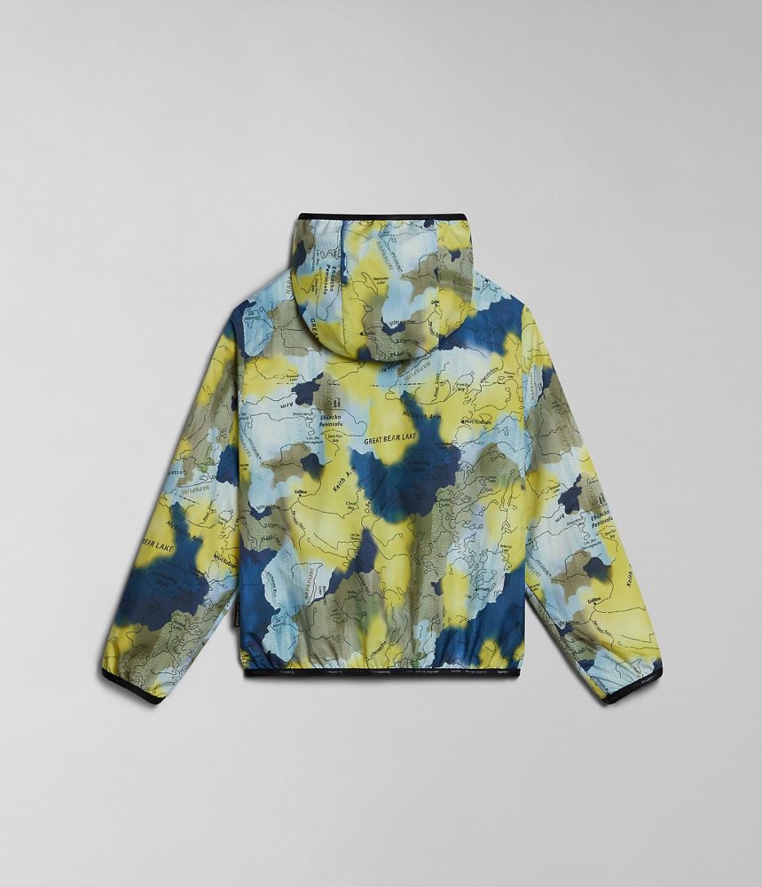 Napapijri Ontario Short Jacket (4-16 YEARS) Windjak Kinderen Multicolour | EZHSBIL-49