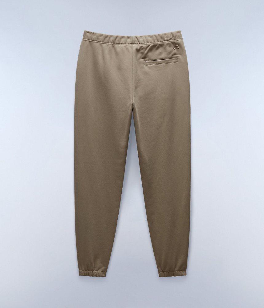 Napapijri Premium Joggers Joggingbroek Heren Beige | WPCOBRT-18