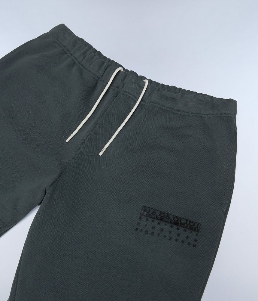 Napapijri Premium Joggers Joggingbroek Heren Groen | FMVKYJR-50