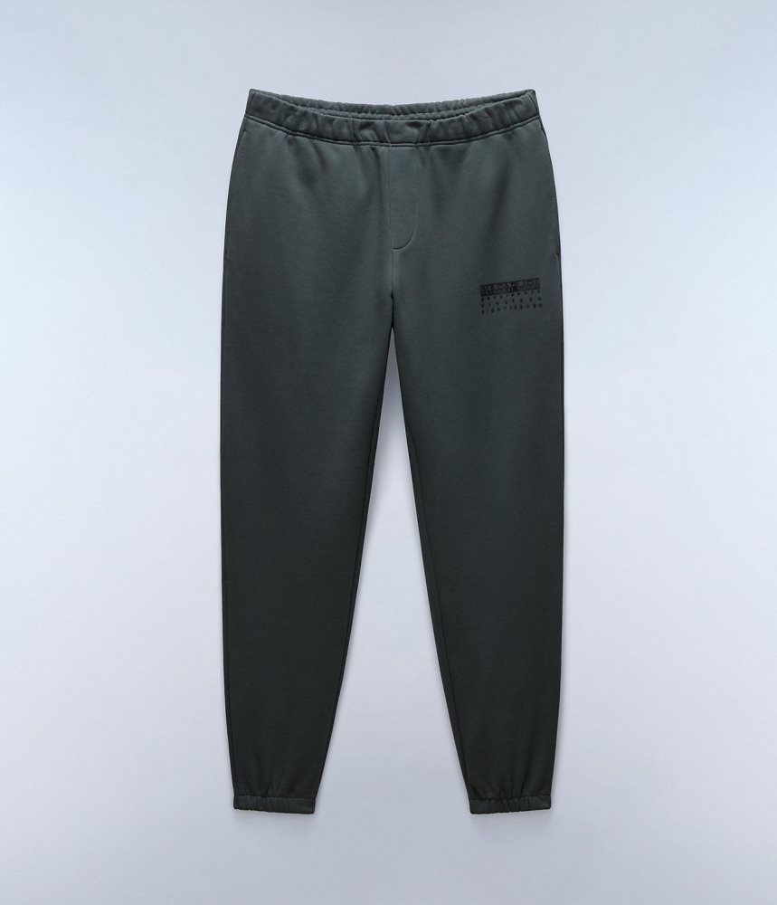 Napapijri Premium Joggers Joggingbroek Heren Groen | FMVKYJR-50