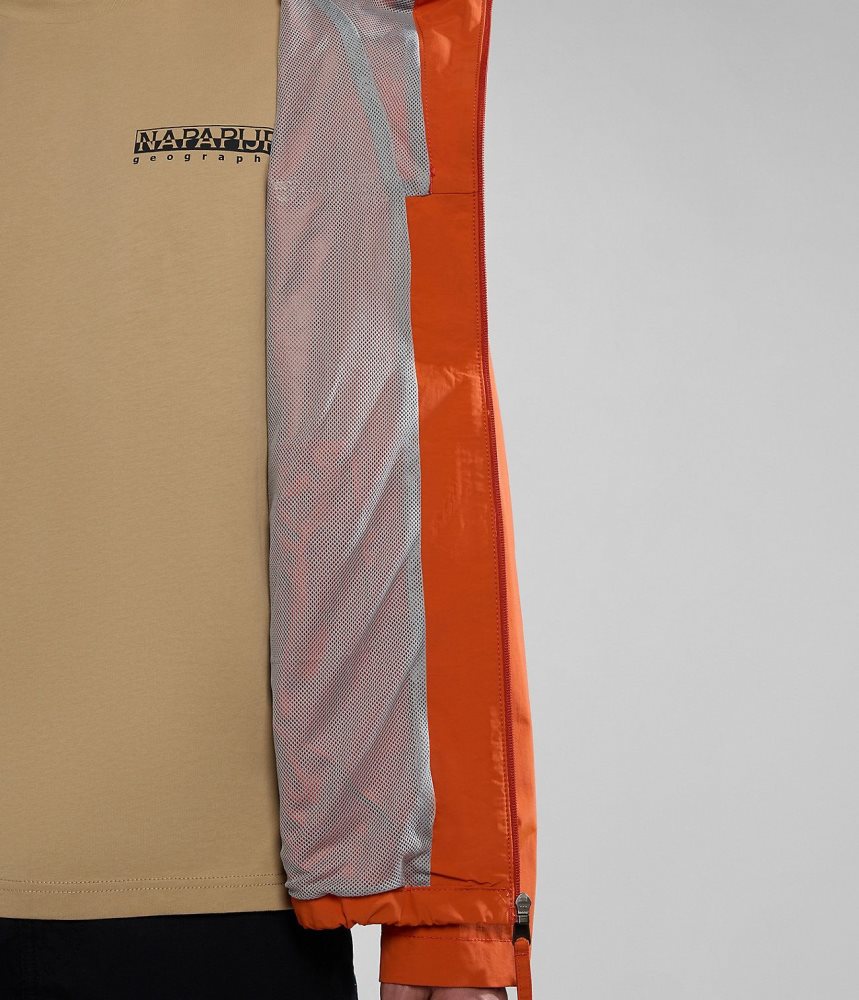 Napapijri Rainforest Open Summer Jacket Windjak Heren Oranje | KJYAVIE-76