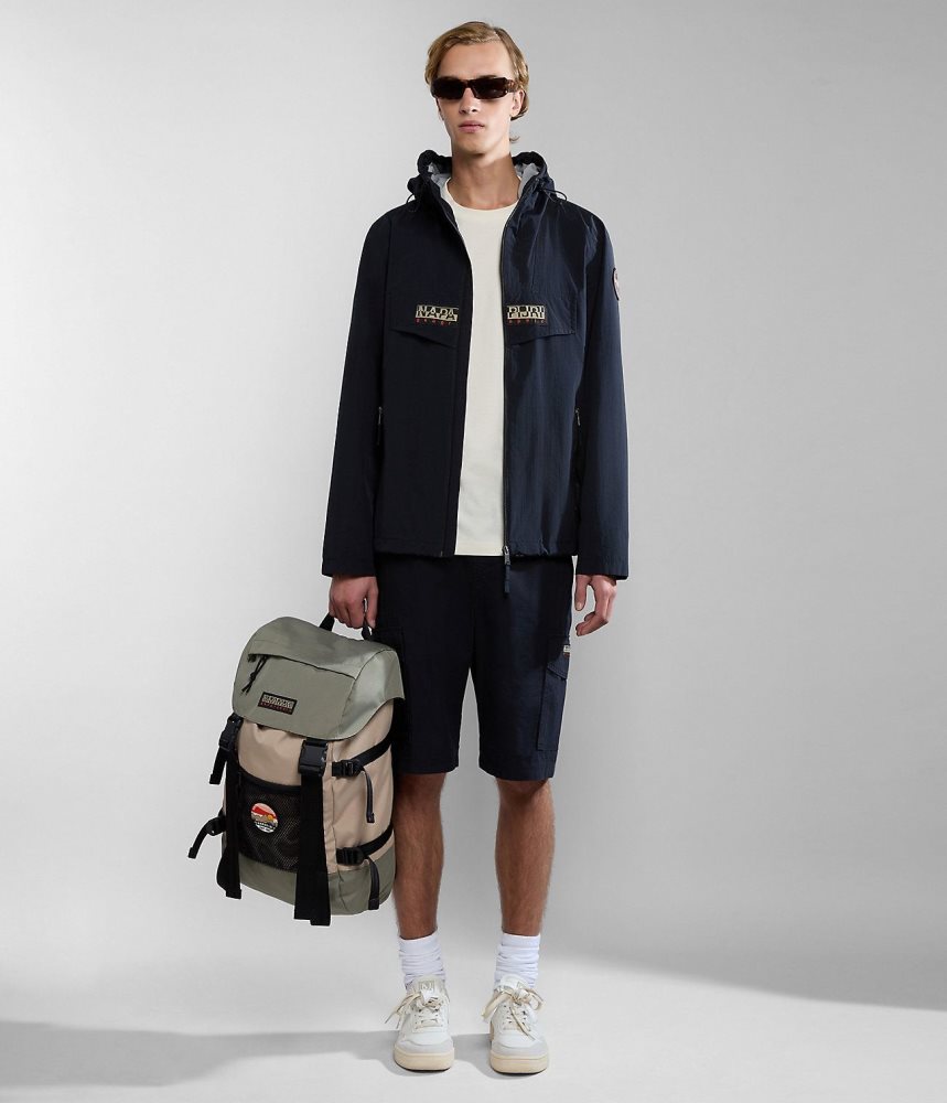 Napapijri Rainforest Open Summer Jacket Windjak Heren Zwart | ERQCLNY-59