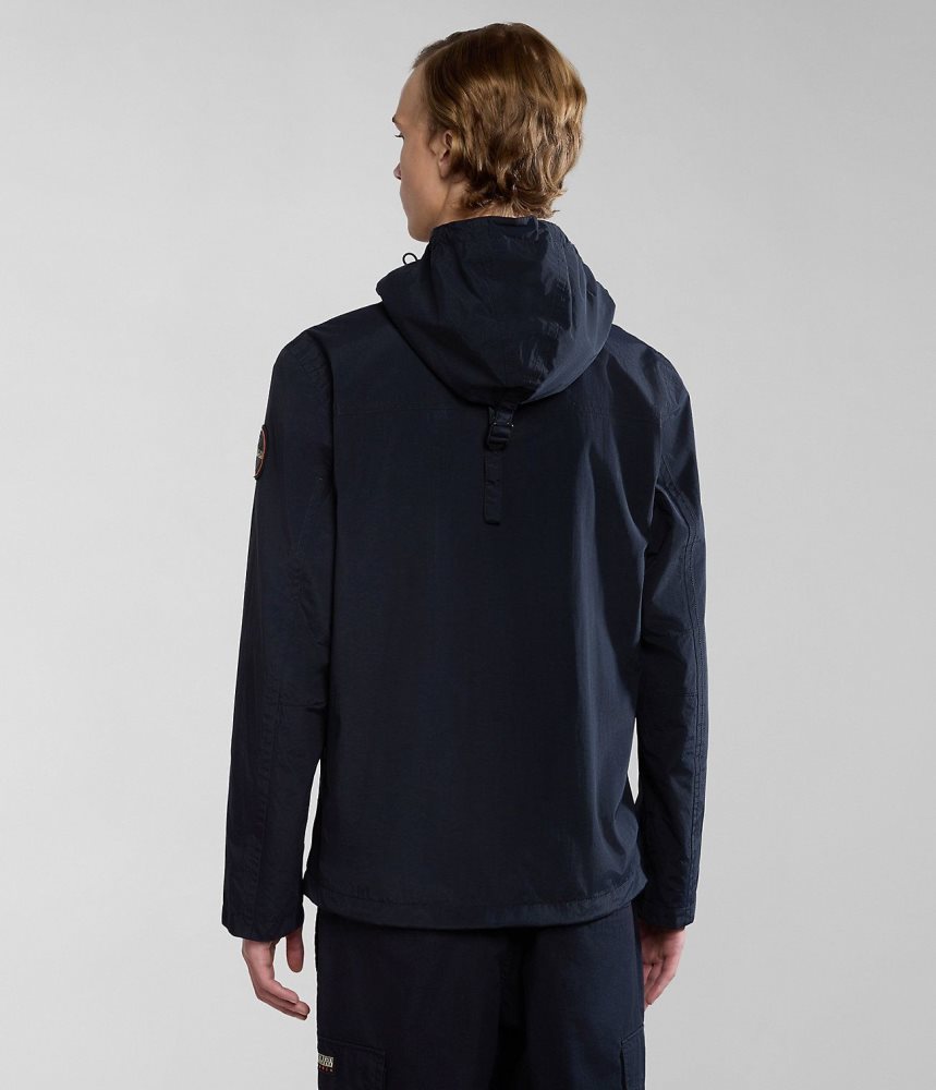 Napapijri Rainforest Open Summer Jacket Windjak Heren Zwart | ERQCLNY-59