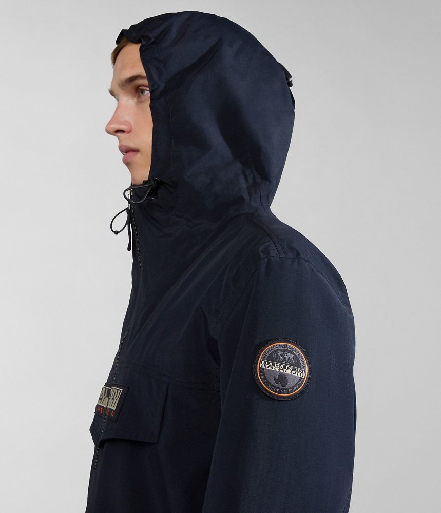 Napapijri Rainforest Open Summer Jacket Windjak Heren Zwart | ERQCLNY-59