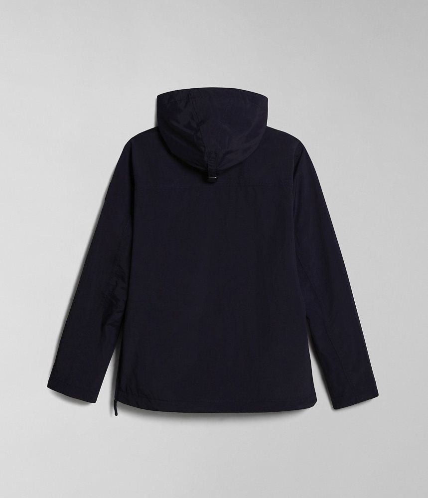 Napapijri Rainforest Pocket Summer Anorak Jacket Anoraks Heren Donkerblauw | QUMJFEZ-41
